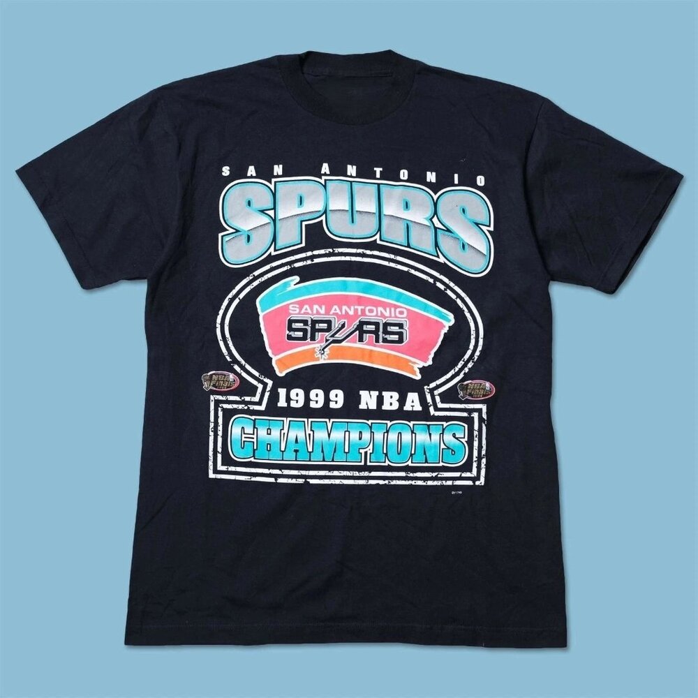 Vtg 1999 San Antonio Spurs T-shirt short sleeve Tee Classic Style Unisex T-Shirt